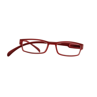 Klammeraffe Halbbrille No.01 Red 1,50