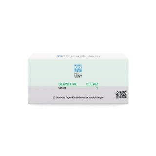 Medivent Sensitive Clear 1 Day Sph (90er-Packung)
