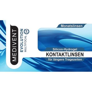 Medivent Evolution 24 h Multifocal (3er-Packung)